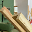 Outlet - Cover Strip / Finishing Strip Larch Chopped