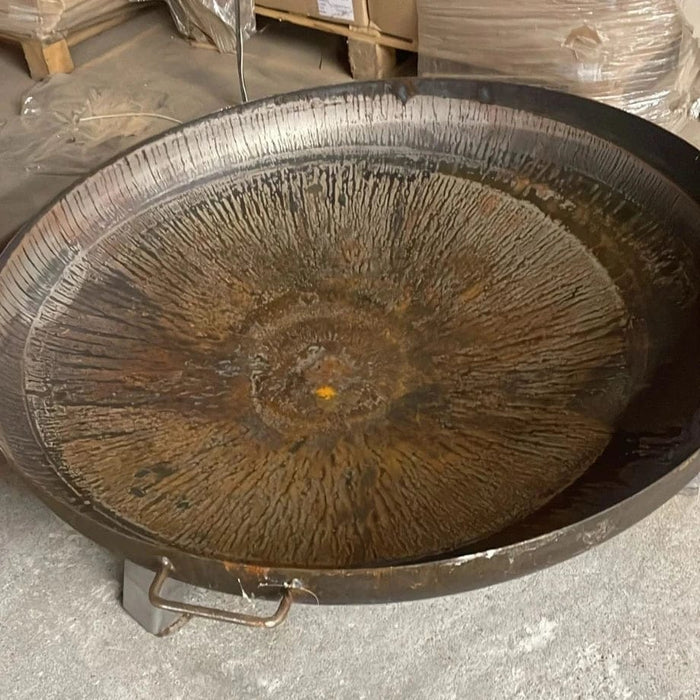 Steel fire bowl