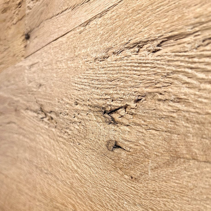 Sconti speciali - Legno di Quercia intagliato e spazzolato per soffitto / parete