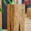 Sgabello in abete vaporizzato 'Wildholz' grande