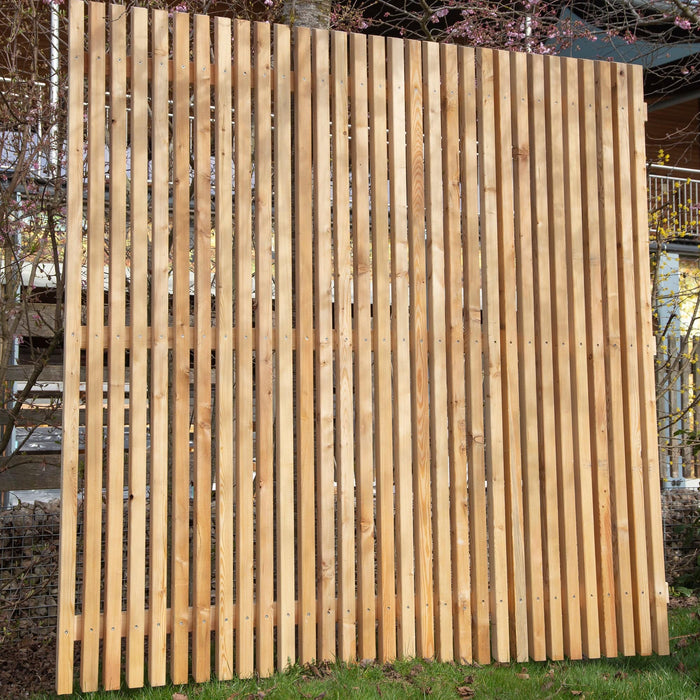 Wooden privacy screen “Untersberg” larch