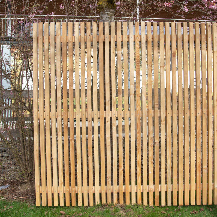 Wooden privacy screen “Untersberg” larch