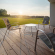 Decking in legno larice ondulato - classico 24mm