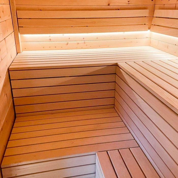 Wooden sauna bar Abachi